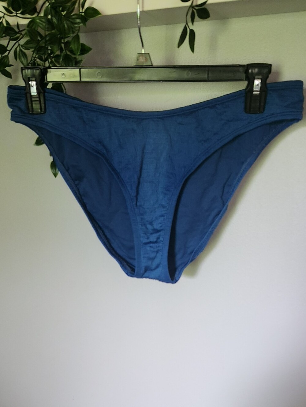 Wild Fable Teal Textured Bikini Bottom- High Cut